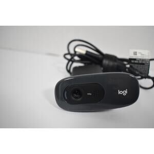 LOGITECH LOGI WEBCAM 720P HD USB V-U0018 CAMERA MICROPHONE BLACK